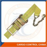 EB75004, EB10004 RATCHET STRAP WITH CHAIN ANCHORS 