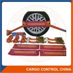 EB50033 CAR TIE-DOWN STRAPS FOR RECOVERY AND TRANSPORT USE