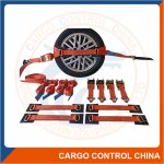 EB50032 CAR TIE-DOWN STRAPS FOR RECOVERY AND TRANSPORT USE