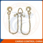 EBTB052 V-CHAIN BRIDLE WITH GRAB HOOKS AND CARGO HOOKS 