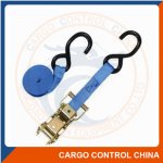 EB25007 1-1/16" EXTRA HEAVY TYPE RATCHET STRAP WITH J HOOKS