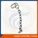 EBTB107 TRAILER SAFETY CHAIN WITH DOUBLE OVAL END LINKS