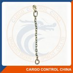 EBTB106 G70 TRAILER SAFETY CHAIN WITH S HOOK & OVAL END LINK