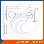 EBHW1006 STAINLESS STEEL CUBE